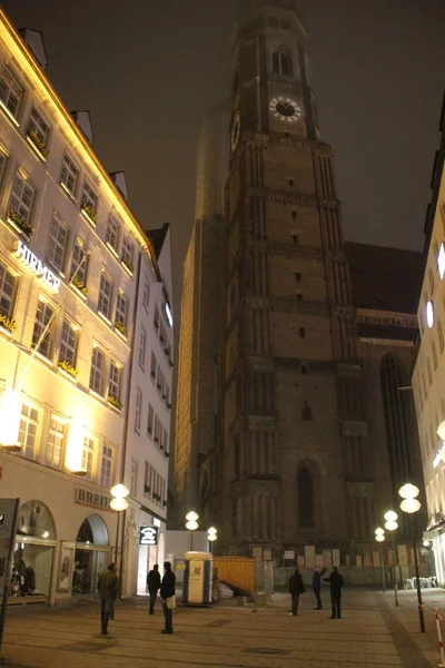 慕尼黑市中心的建筑 — 图库照片