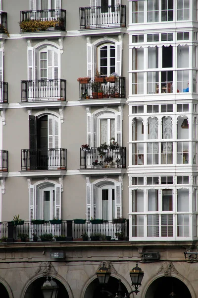 Edificio Barrio Bilbao — Foto de Stock