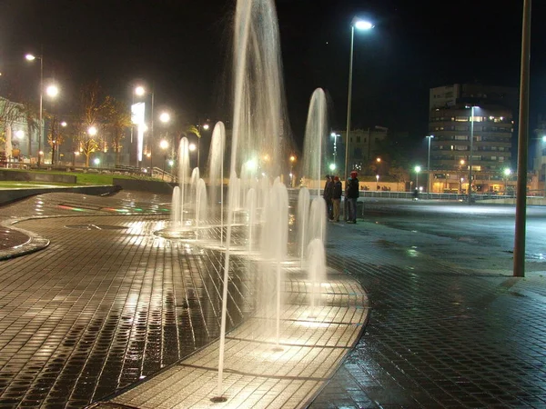 Fontana Parco Urbano — Foto Stock