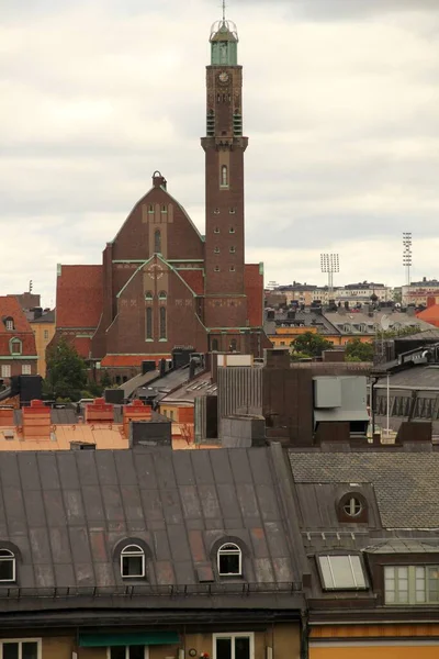 Edificio Nel Centro Stoccolma Svezia — Foto Stock