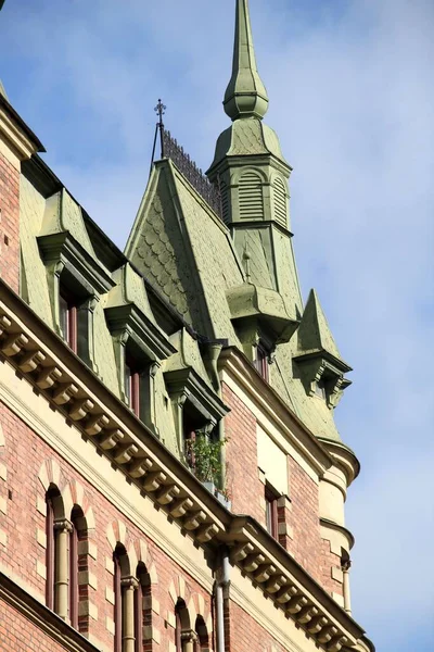 Edificio Centro Estocolmo Suecia — Foto de Stock