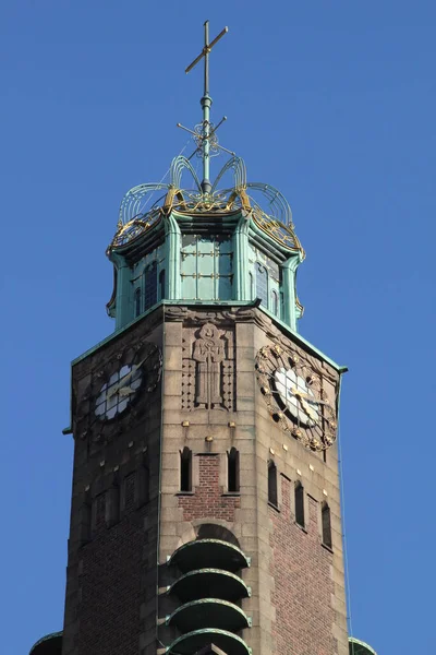 Edifício Centro Estocolmo Suécia — Fotografia de Stock