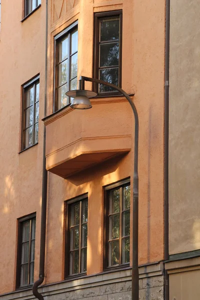瑞典斯德哥尔摩市中心的大楼 — 图库照片