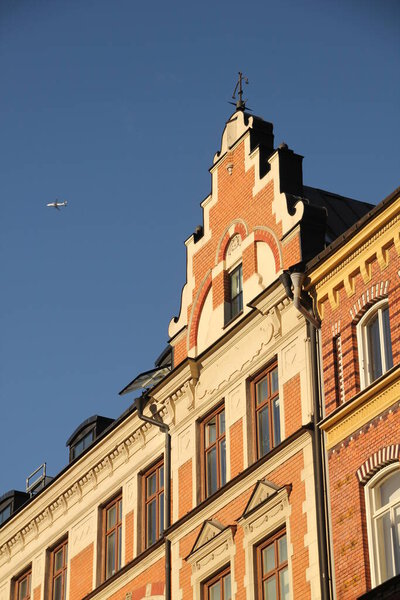 Building in the downtown of Stockholm, Sweden
