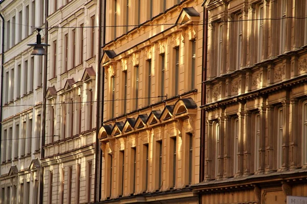 Будівля Центрі Стокгольма Швеція — стокове фото