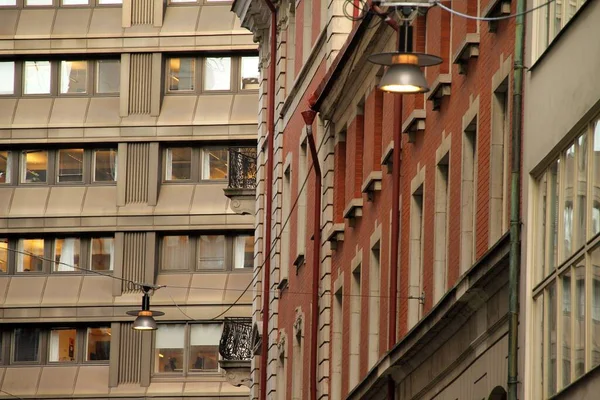 斯德哥尔摩市的建筑 — 图库照片