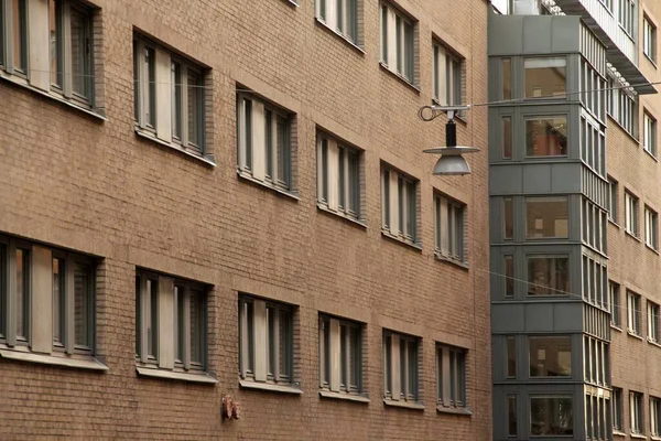 Immeuble Dans Ville Stockholm — Photo