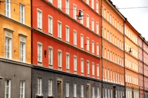 Edifício Cidade Estocolmo — Fotografia de Stock