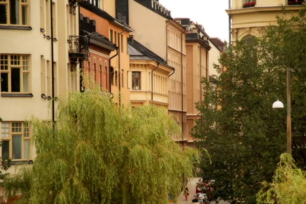 Gebouw Stad Stockholm — Stockfoto