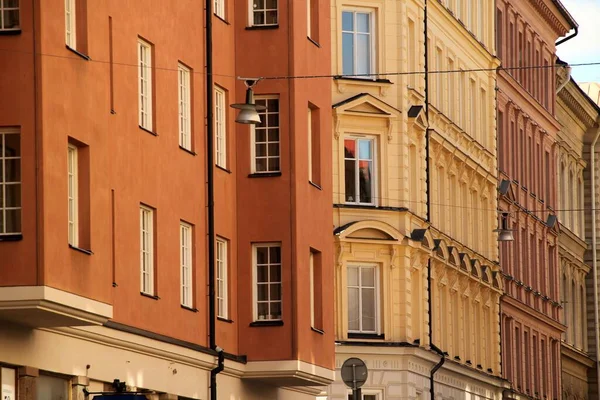 Edifício Cidade Estocolmo — Fotografia de Stock