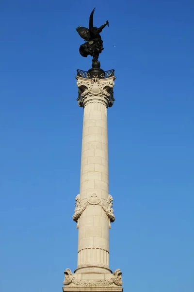 Μνημείο Στο Κέντρο Του Μπορντό — Φωτογραφία Αρχείου