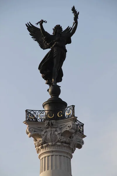 보르도 시내에 기념비 — 스톡 사진