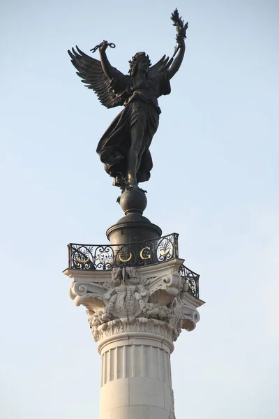 Monument Downtown Bordeaux — Stock Photo, Image