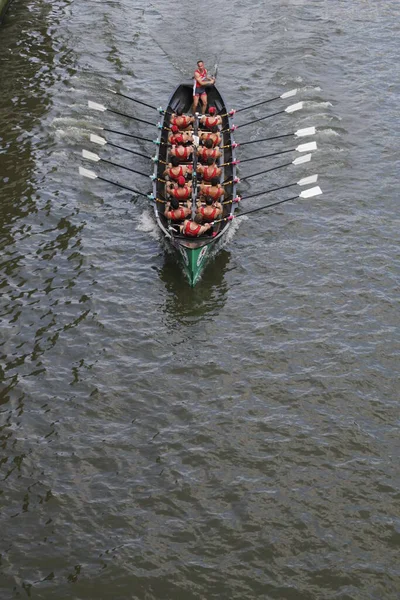 Rudern Der Mündung Von Bilbao — Stockfoto