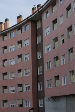 Bilbao şehrindeki şehir manzarası