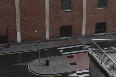 Bilbao şehrindeki şehir manzarası