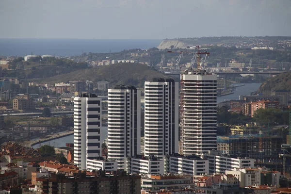 Budova Městě Bilbao — Stock fotografie