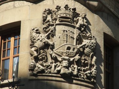 Bilbao şehrindeki şehir manzarası