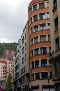 Bilbao şehrindeki şehir manzarası