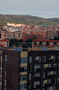 Bilbao şehrindeki şehir manzarası