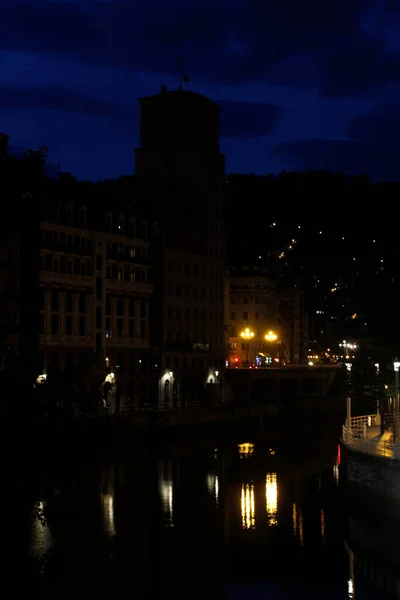 Urbanscape Ciudad Bilbao — Foto de Stock