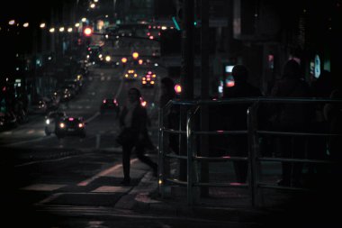 Şehir yolunda trafik vardı.