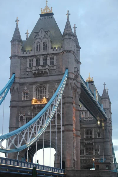 Veduta Del Tower Bridge Londra — Foto Stock