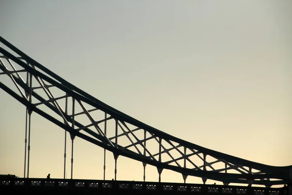 Blick Auf Die Tower Bridge Von London — Stockfoto