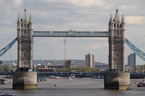 Άποψη Της Γέφυρας Του Πύργου Του Λονδίνου — Φωτογραφία Αρχείου