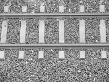 Demiryolunun havadan görünüşü