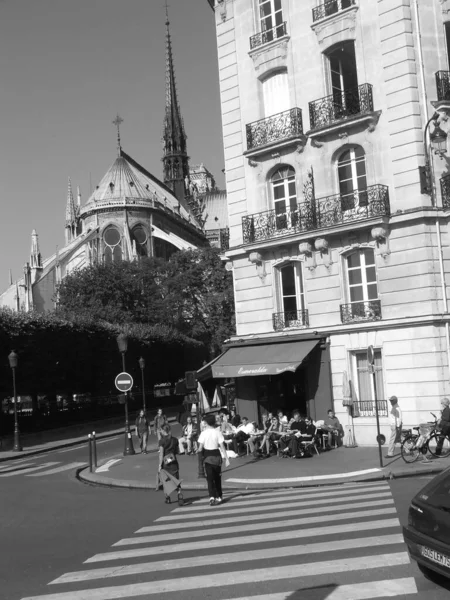 Kathedrale Notre Dame Vor Dem Brand Paris — Stockfoto