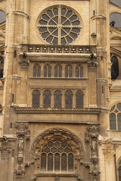 Detalle Una Iglesia París — Foto de Stock