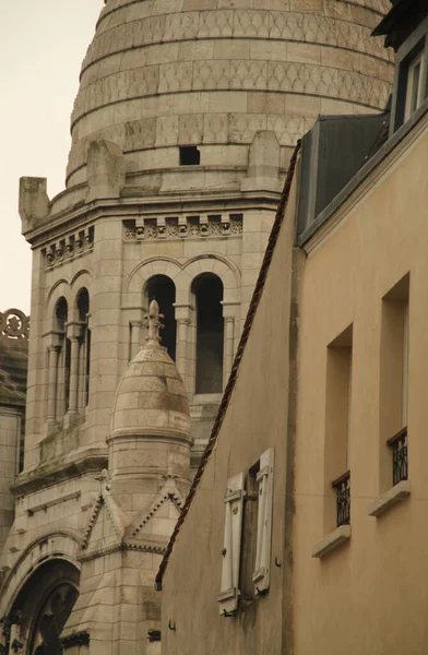 Dettaglio Del Sacro Cuore Parigi — Foto Stock