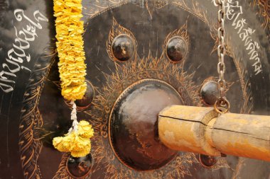 Bangkok 'taki bir tapınağın detayları