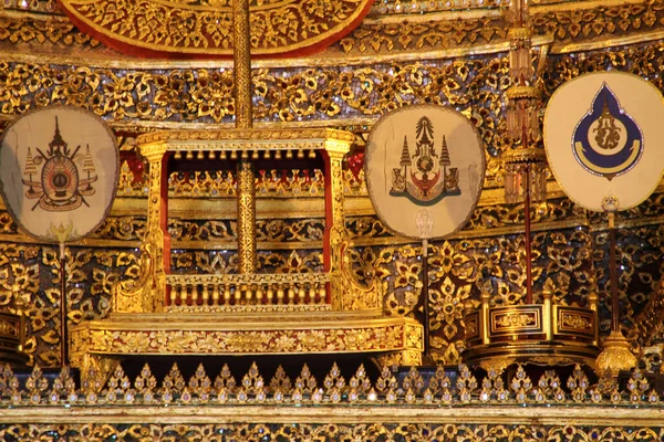 Detail Eines Tempels Bangkok — Stockfoto