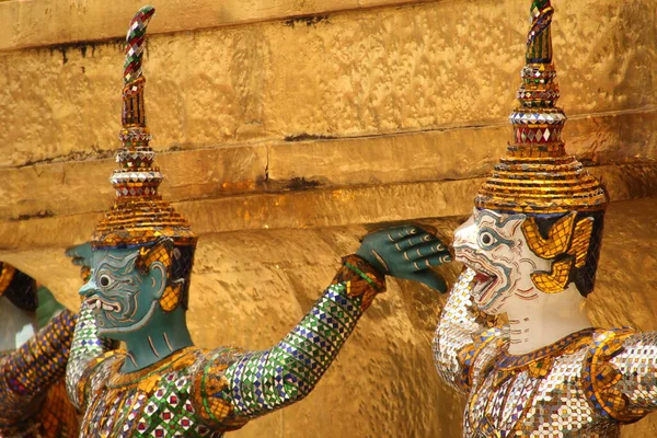 Detalle Templo Bangkok — Foto de Stock