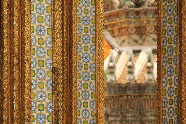 バンコクの寺院の詳細 — ストック写真