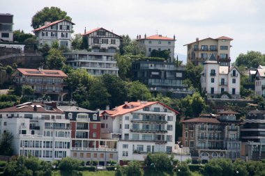 San Sebastian şehrinde şehir manzarası