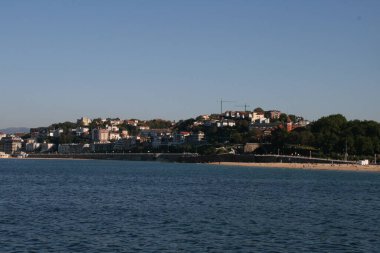 San Sebastian şehrinde şehir manzarası