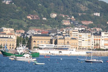 San Sebastian şehrinde şehir manzarası