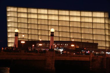 San Sebastian şehrinde şehir manzarası