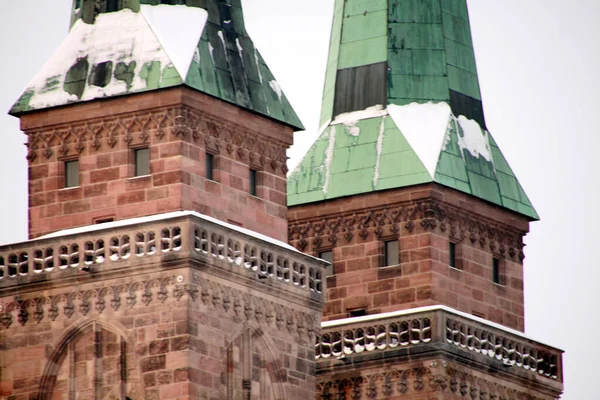 Nuremberg Día Invierno — Foto de Stock