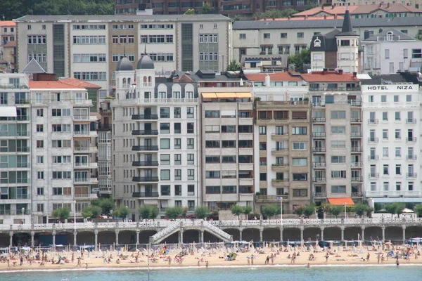 Urbanscape Ciudad San Sebastián — Foto de Stock