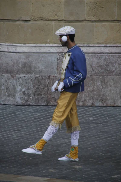 Mostra Danza Popolare Basca Festival Strada — Foto Stock