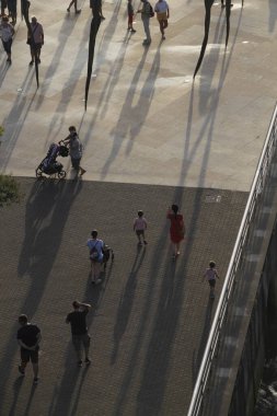 Bilbao şehir merkezi manzarası