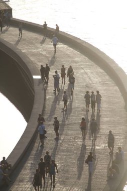 Bilbao şehir merkezi manzarası