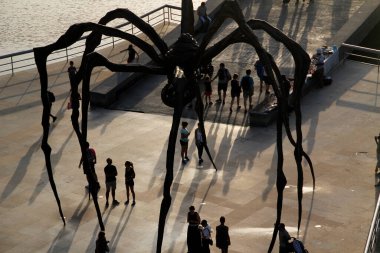 Bilbao şehir merkezi manzarası