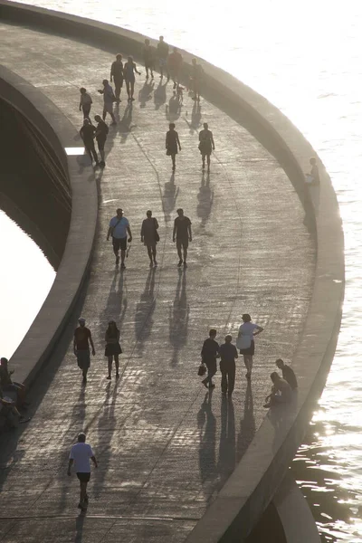 Vedere Din Centrul Orașului Bilbao — Fotografie, imagine de stoc