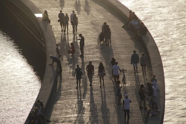 Vedere Din Centrul Orașului Bilbao — Fotografie, imagine de stoc