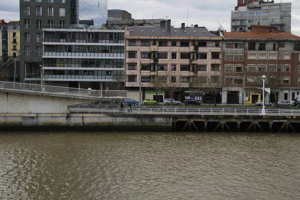 Vista Del Centro Bilbao — Foto de Stock